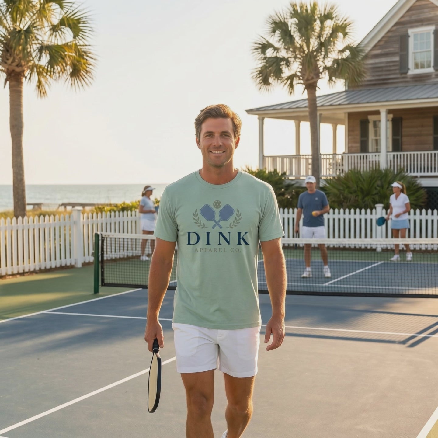 Dink Apparel Co. Signature Crest Tee — The Original. The Only.