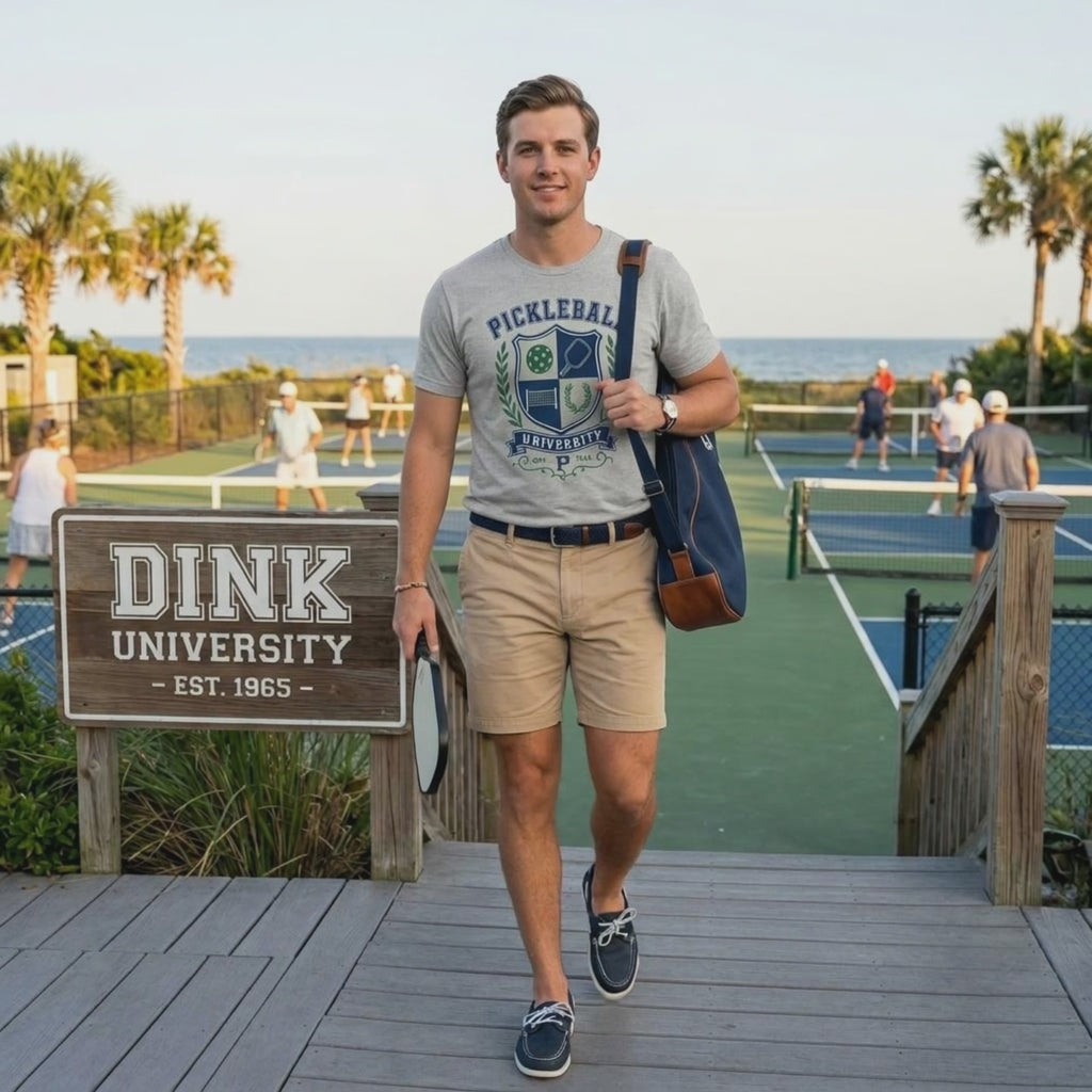 Pickleball University Tee — Est. 1965, Still Accepting Applications