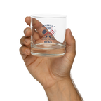 America 250 Land of the Free, Home of the Dink Rocks Glass — 1776–2025