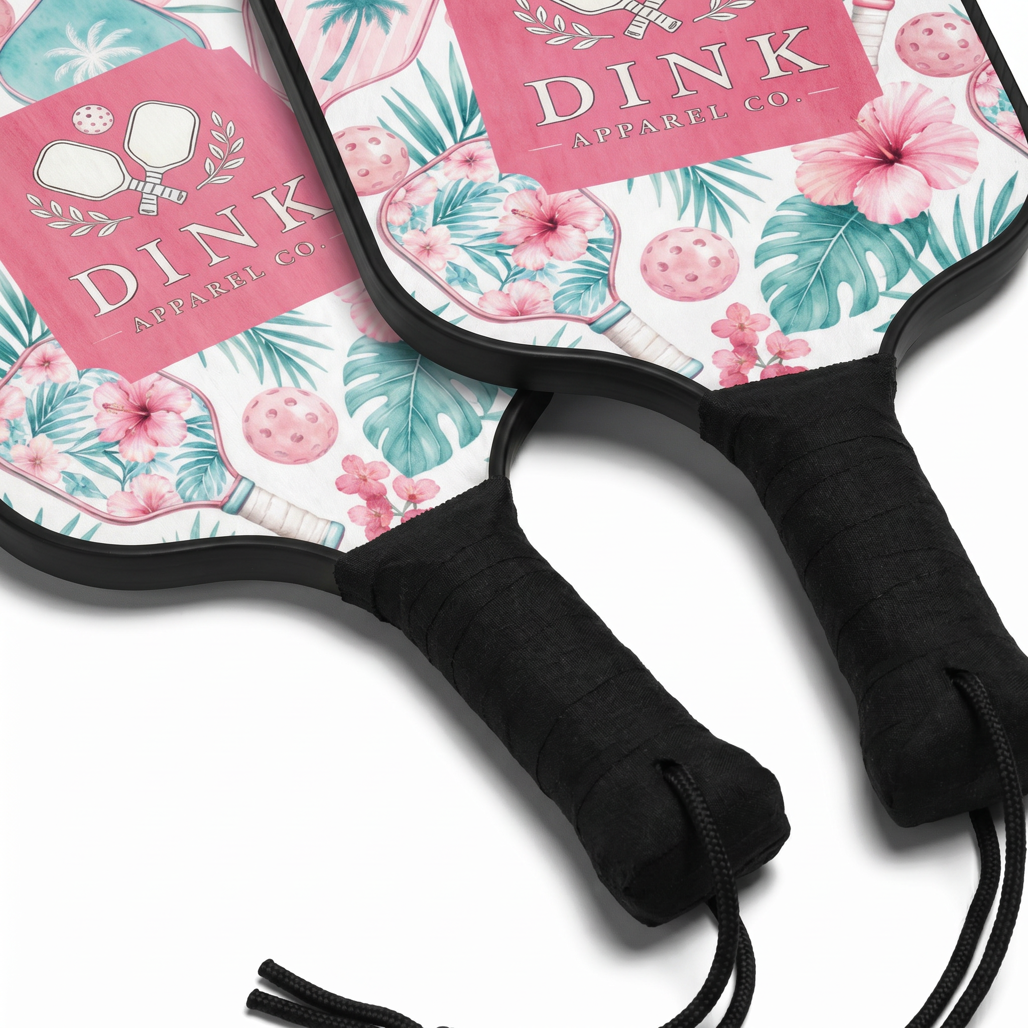 Dink Apparel Co. Signature Paddle Set — Tropical Edition