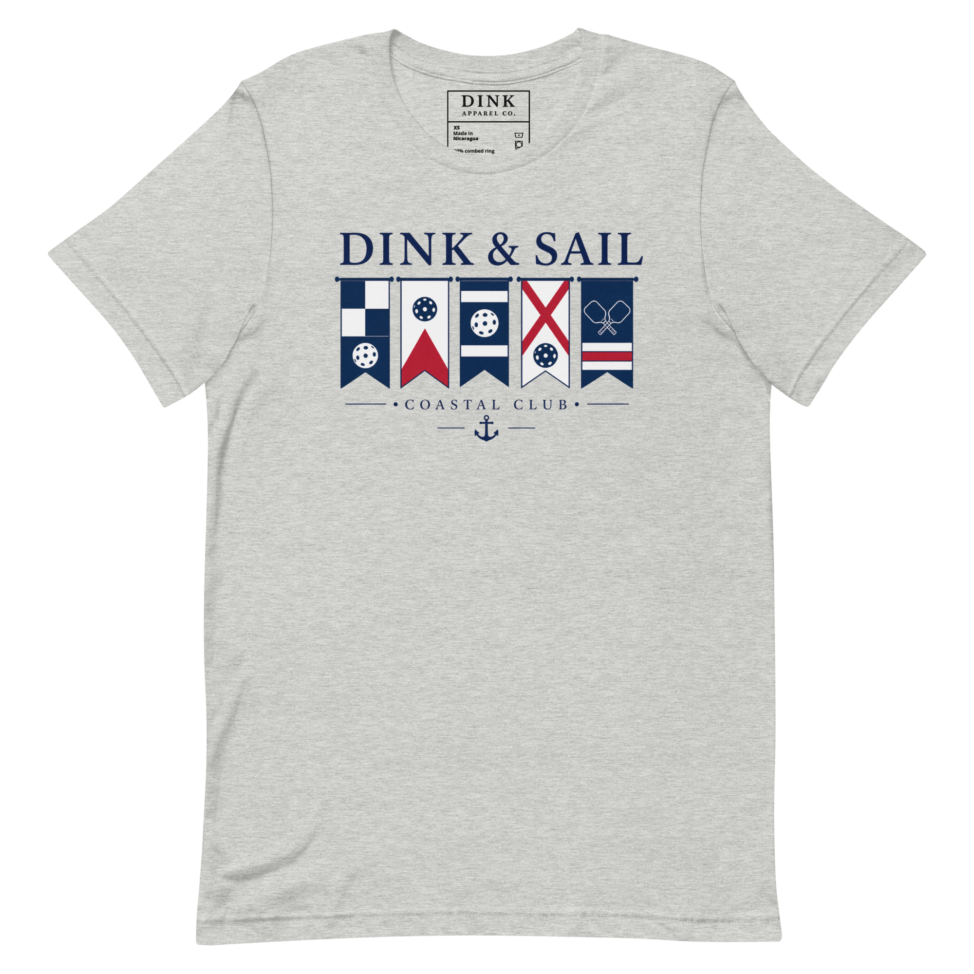 Dink & Sail Tee — For the Player Who Rules the Court and Commands the Water