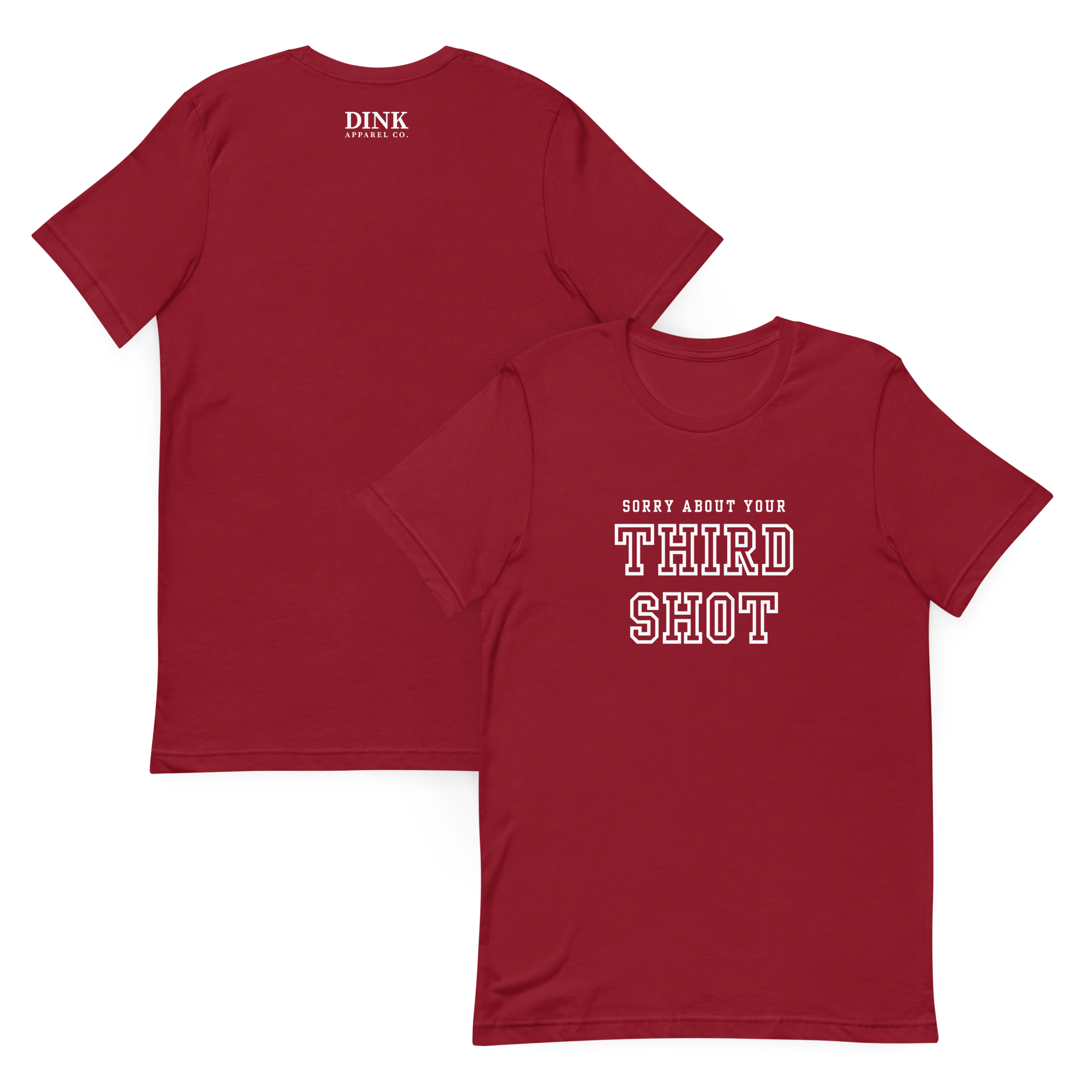 Sorry About Your Third Shot Tee — We're Not, Actually