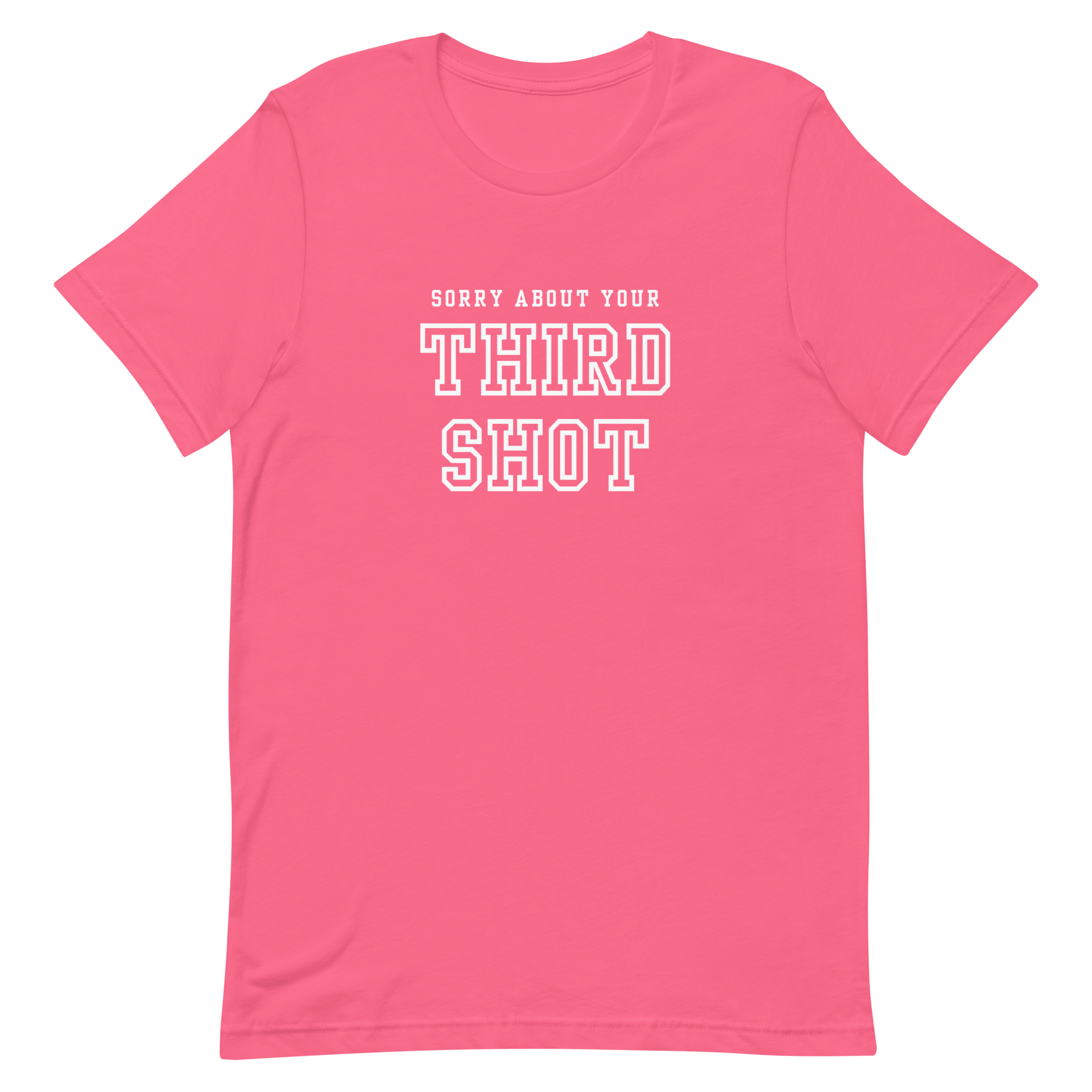 Sorry About Your Third Shot Tee — We're Not, Actually