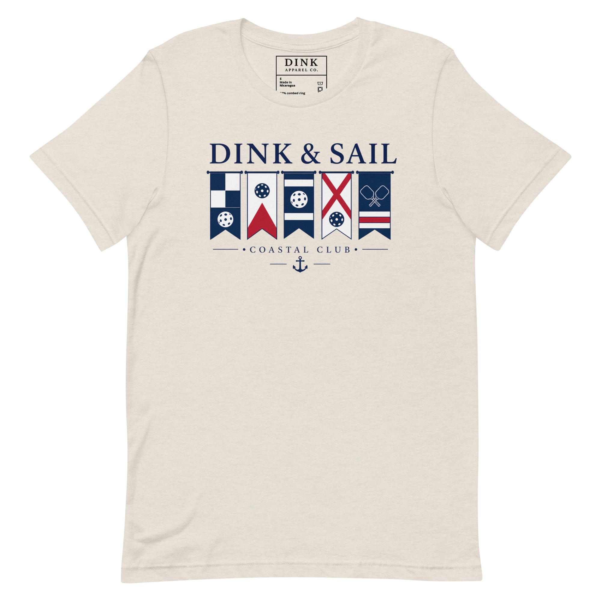 Dink & Sail Tee — For the Player Who Rules the Court and Commands the Water