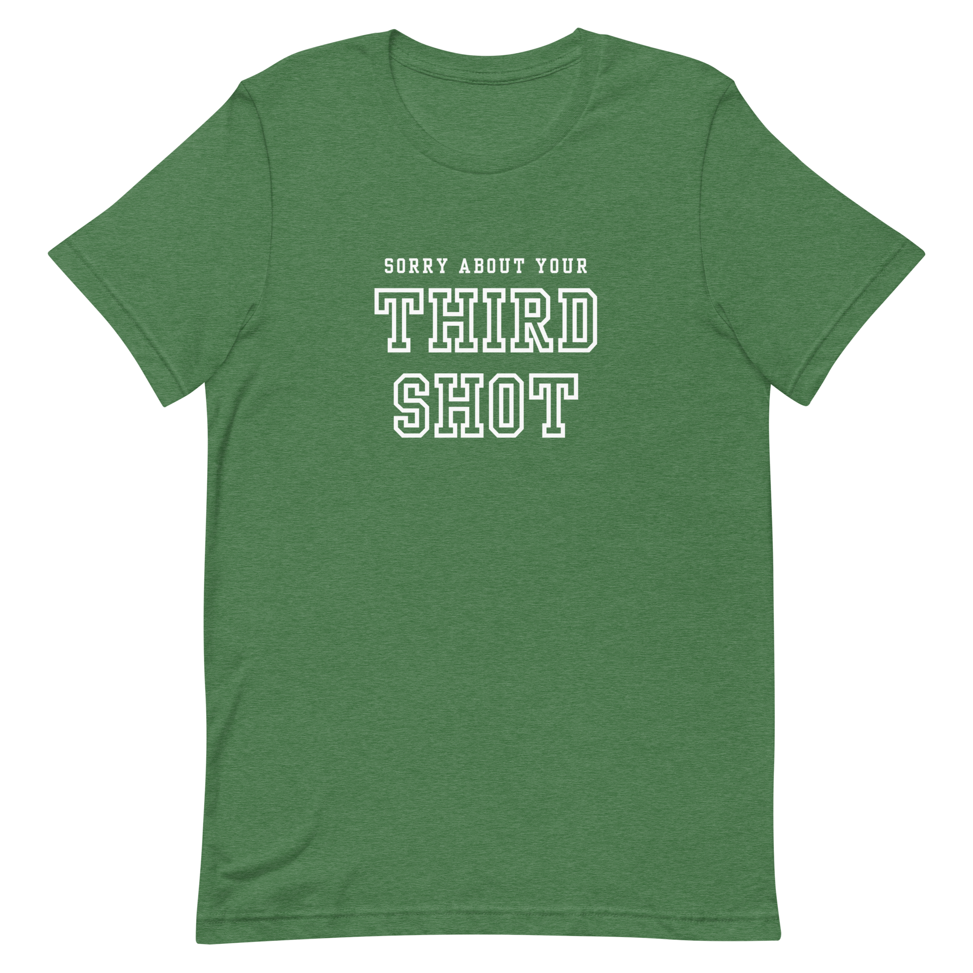 Sorry About Your Third Shot Tee — We're Not, Actually