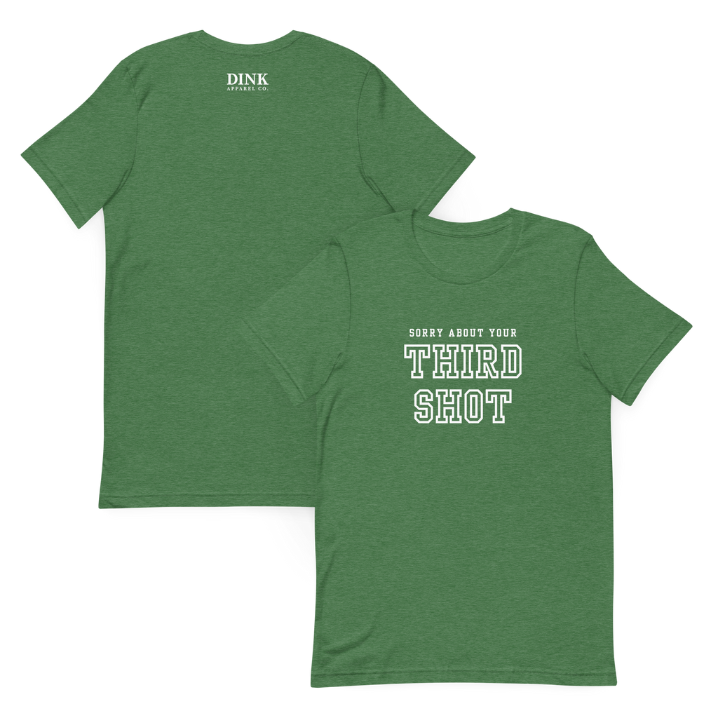 Sorry About Your Third Shot Tee — We're Not, Actually