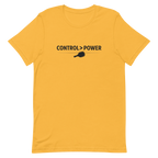 Control > Power Tee — The Math Doesn't Lie