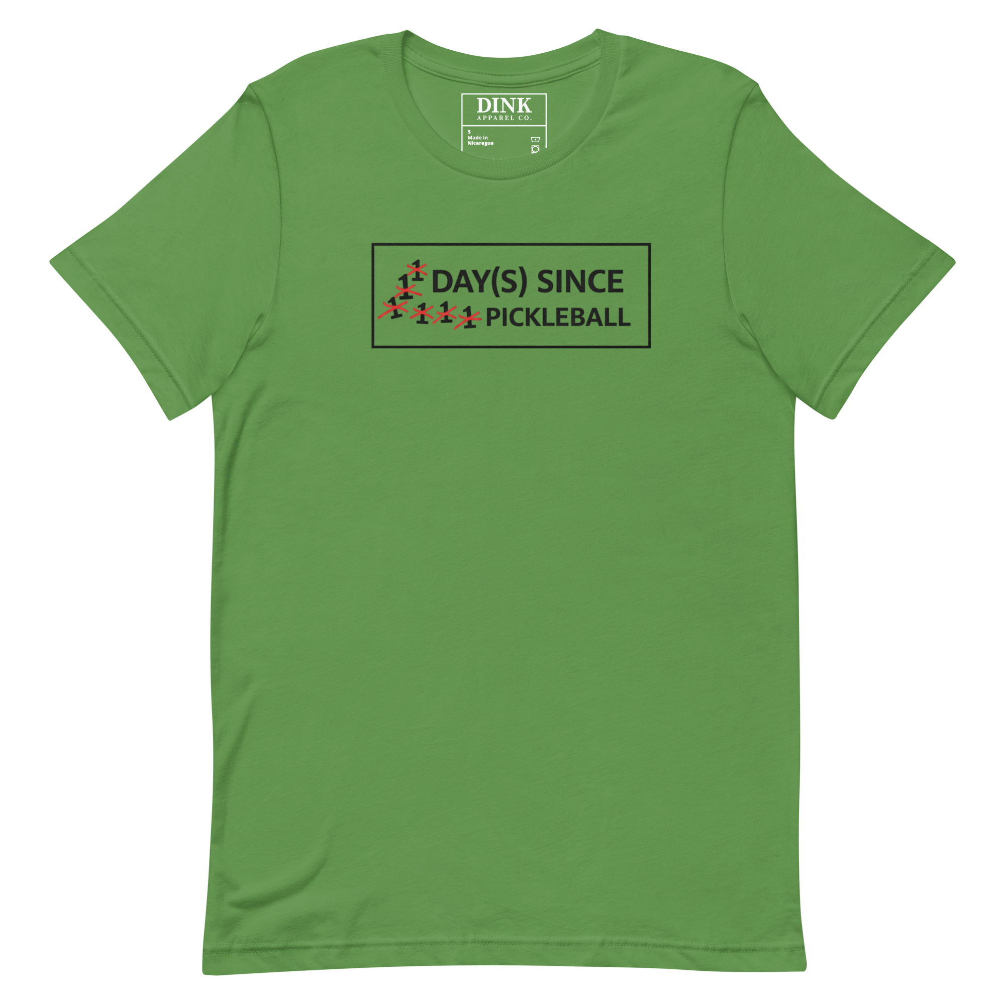 Days Since Pickleball Tee — The Addiction Counter That Never Resets