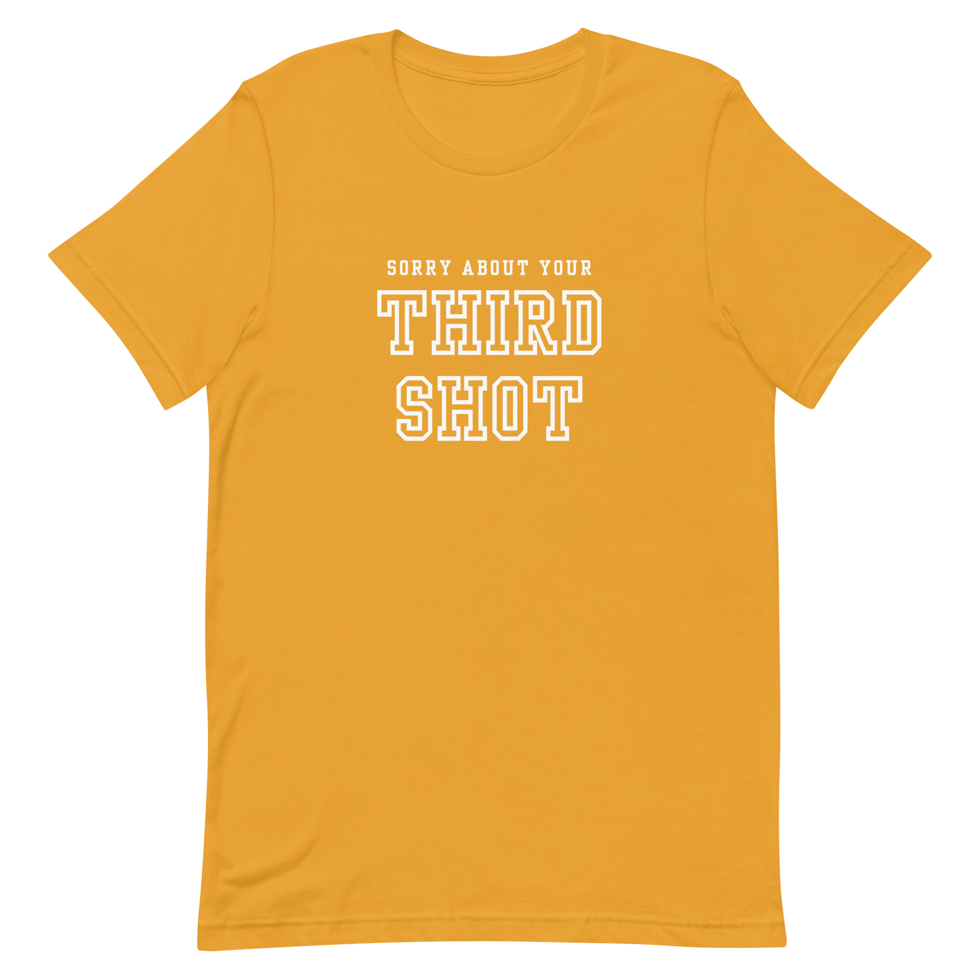 Sorry About Your Third Shot Tee — We're Not, Actually