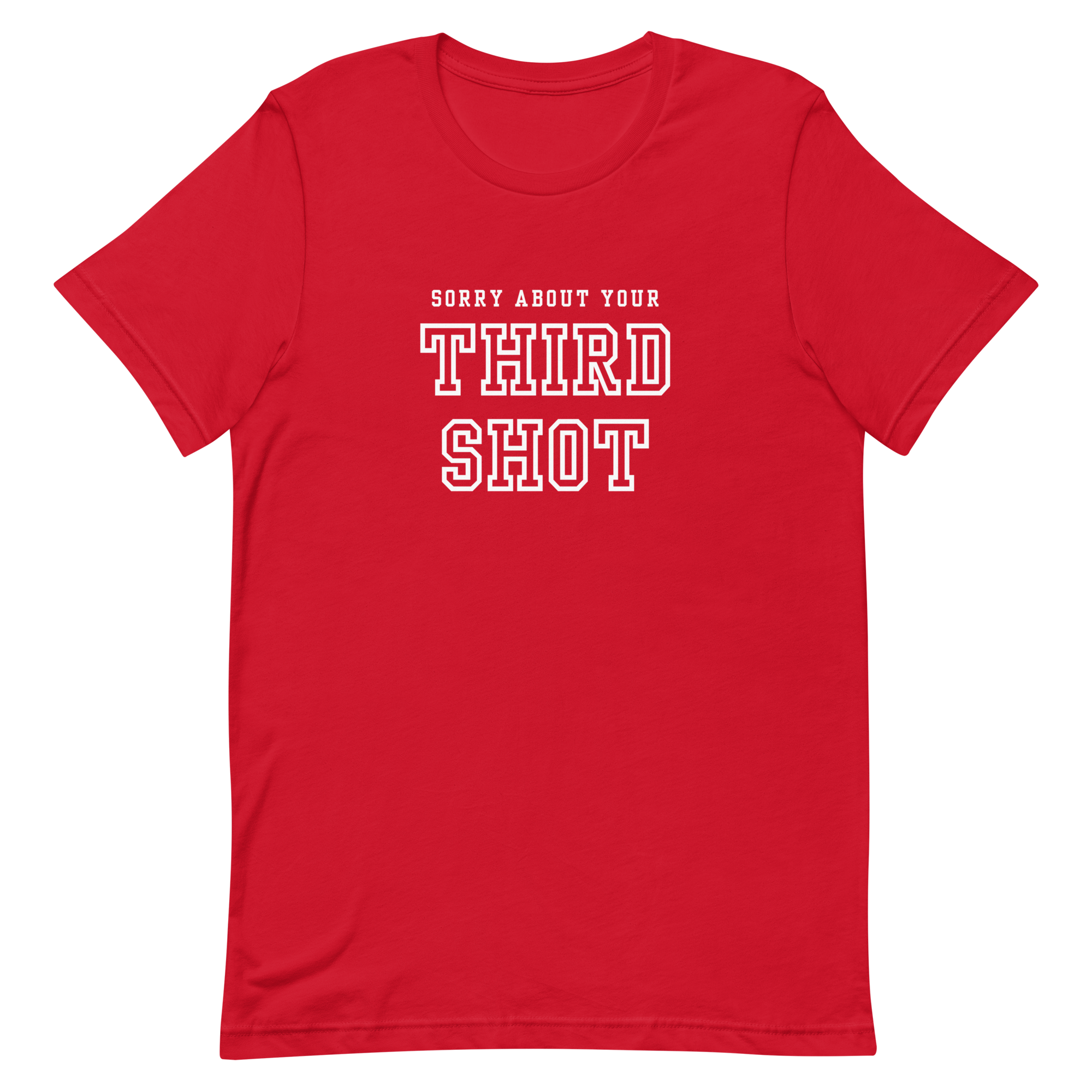 Sorry About Your Third Shot Tee — We're Not, Actually