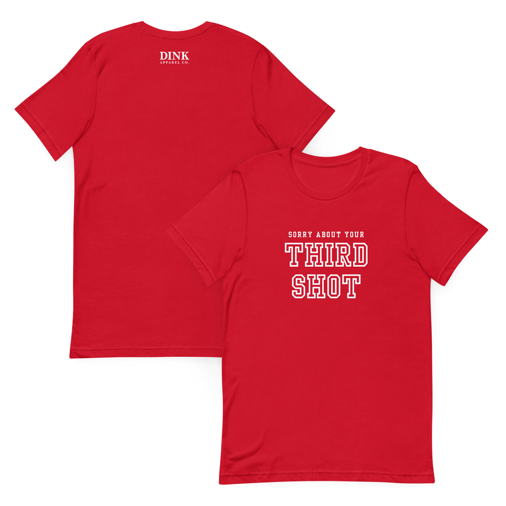 Sorry About Your Third Shot Tee — We're Not, Actually