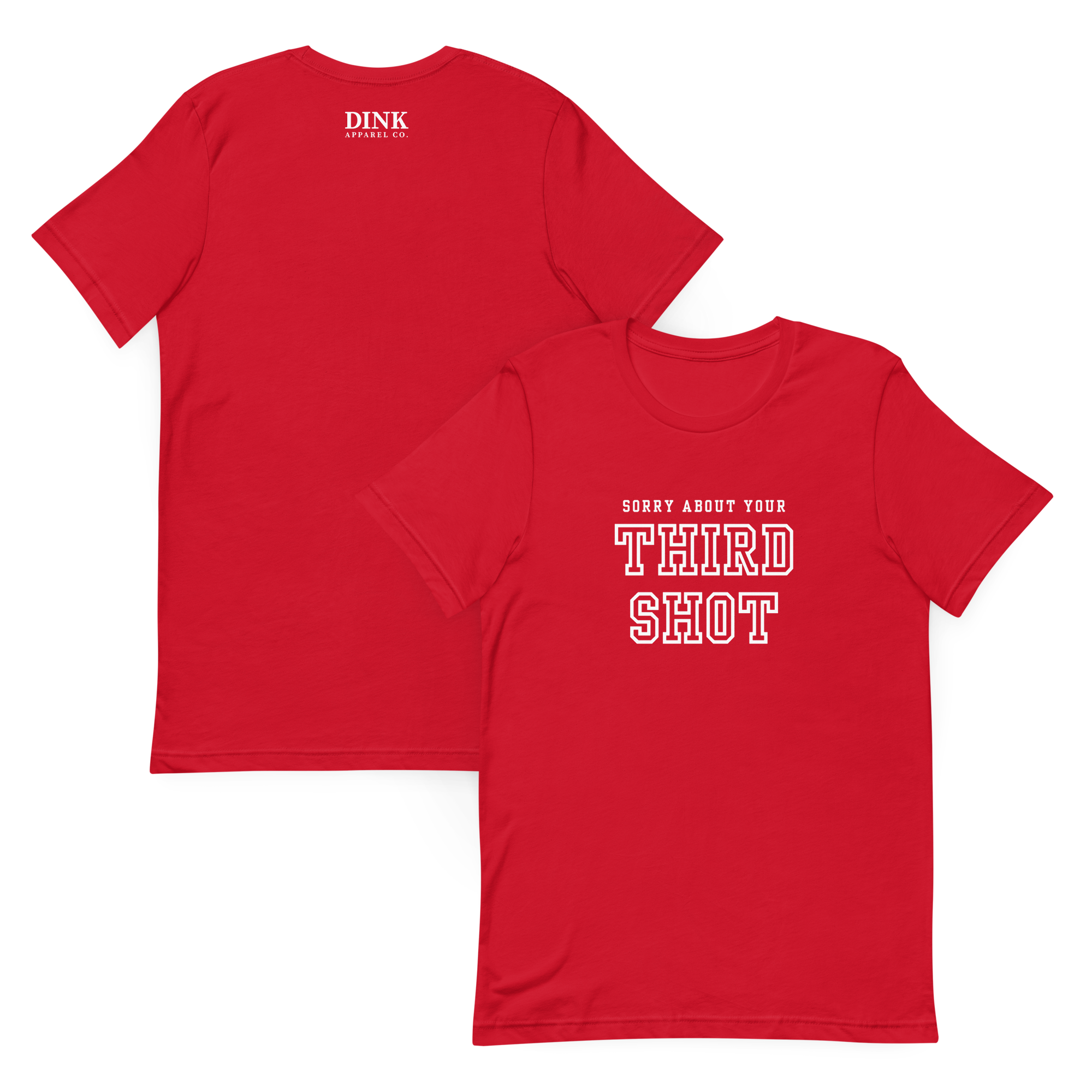 Sorry About Your Third Shot Tee — We're Not, Actually