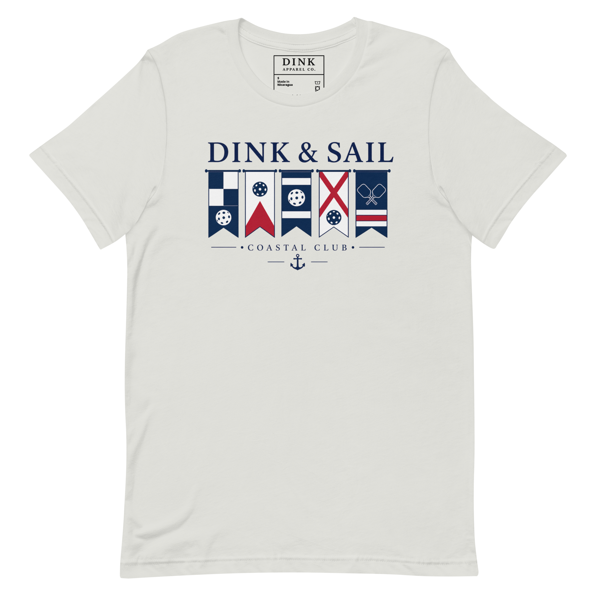 Dink & Sail Tee — For the Player Who Rules the Court and Commands the Water
