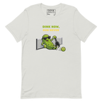 Dink Now, Run Never Tee — Strategic Laziness, Perfected