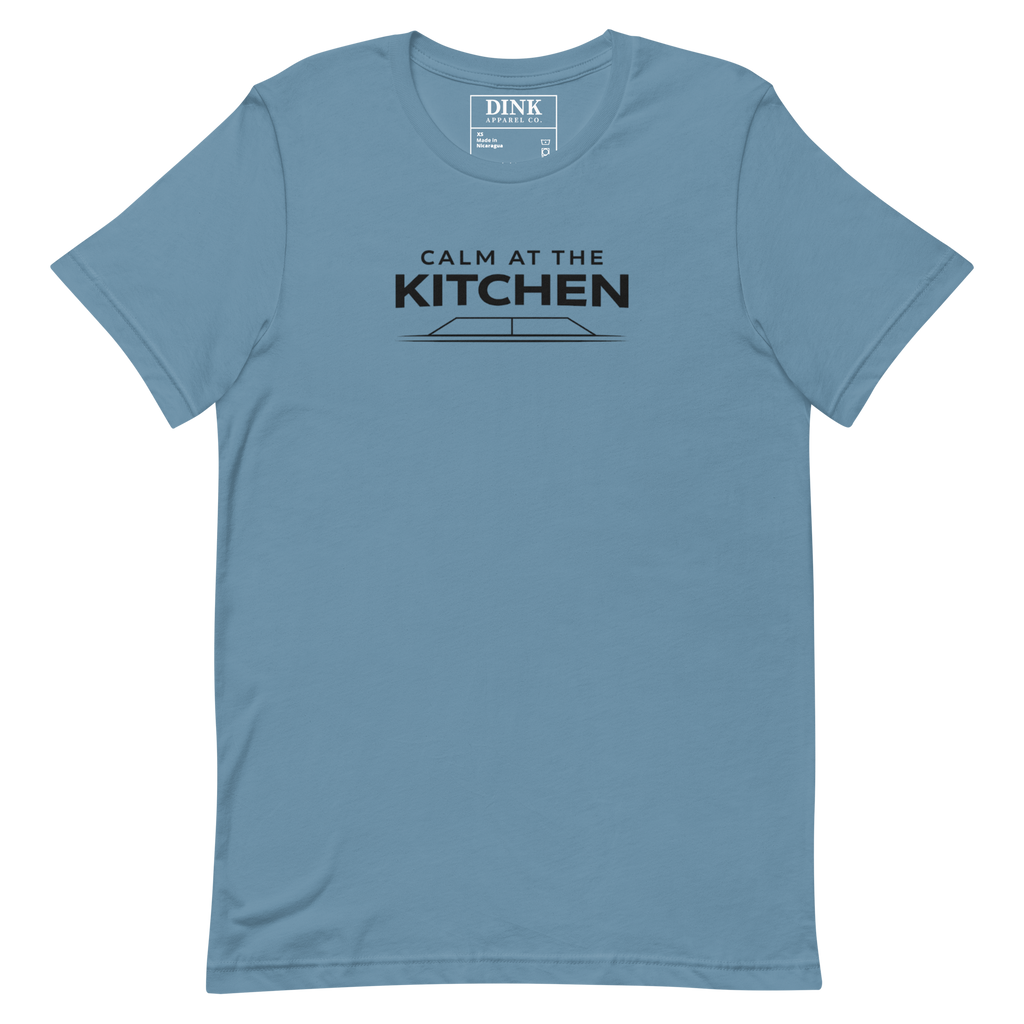 Calm at the Kitchen Tee — Cool Under Pressure, Always