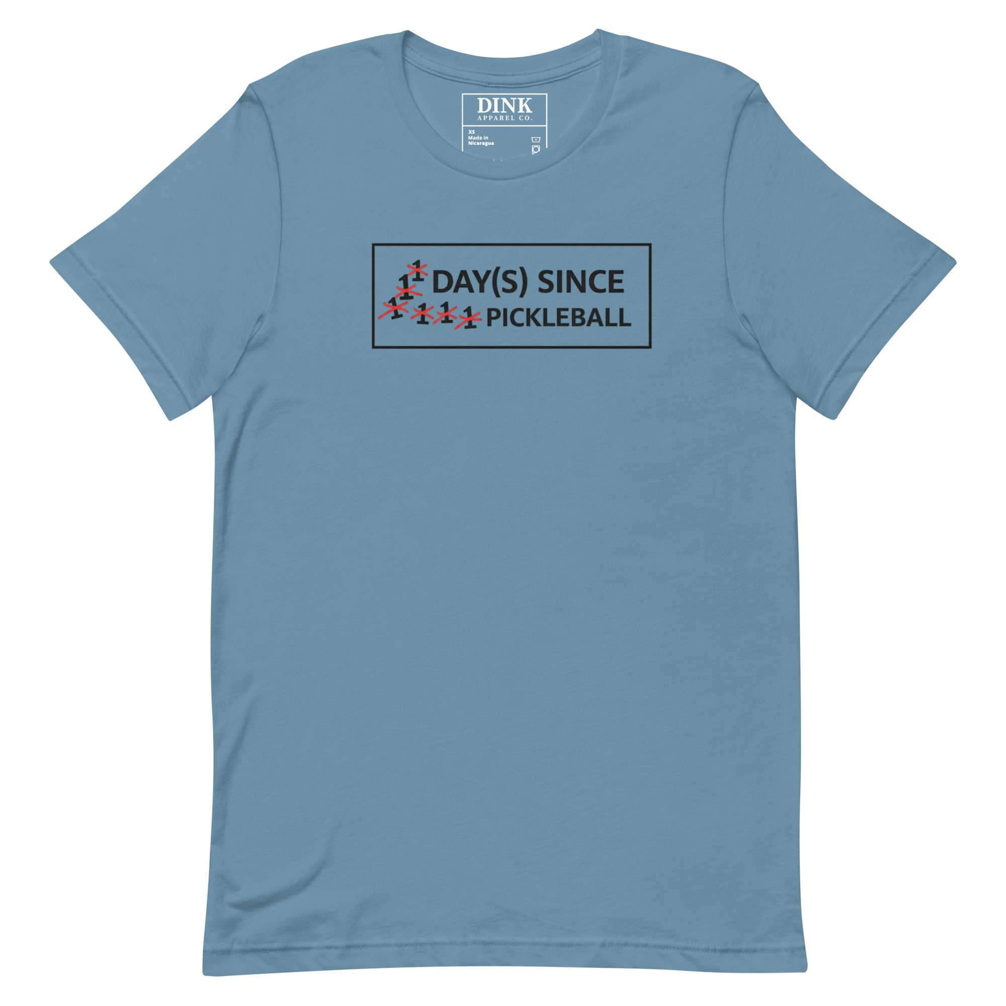 Days Since Pickleball Tee — The Addiction Counter That Never Resets