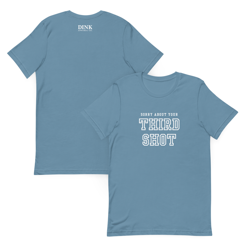Sorry About Your Third Shot Tee — We're Not, Actually