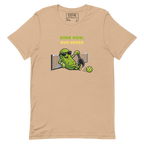 Dink Now, Run Never Tee — Strategic Laziness, Perfected