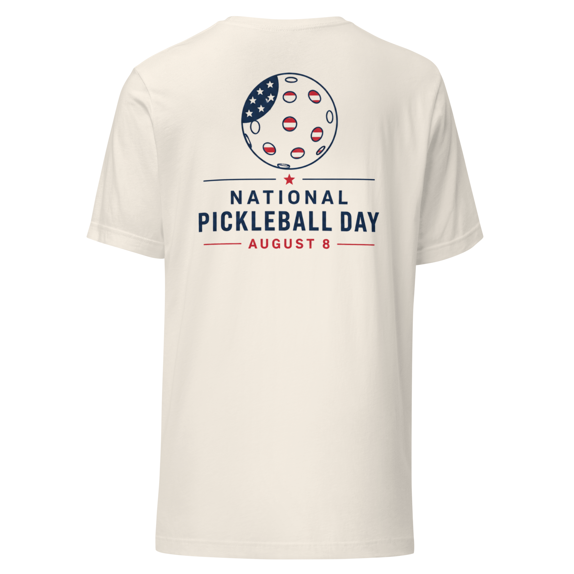 National Pickleball Day Tee — August 8 | Stars, Stripes, and the Perfect Dink