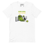 Dink Now, Run Never Tee — Strategic Laziness, Perfected