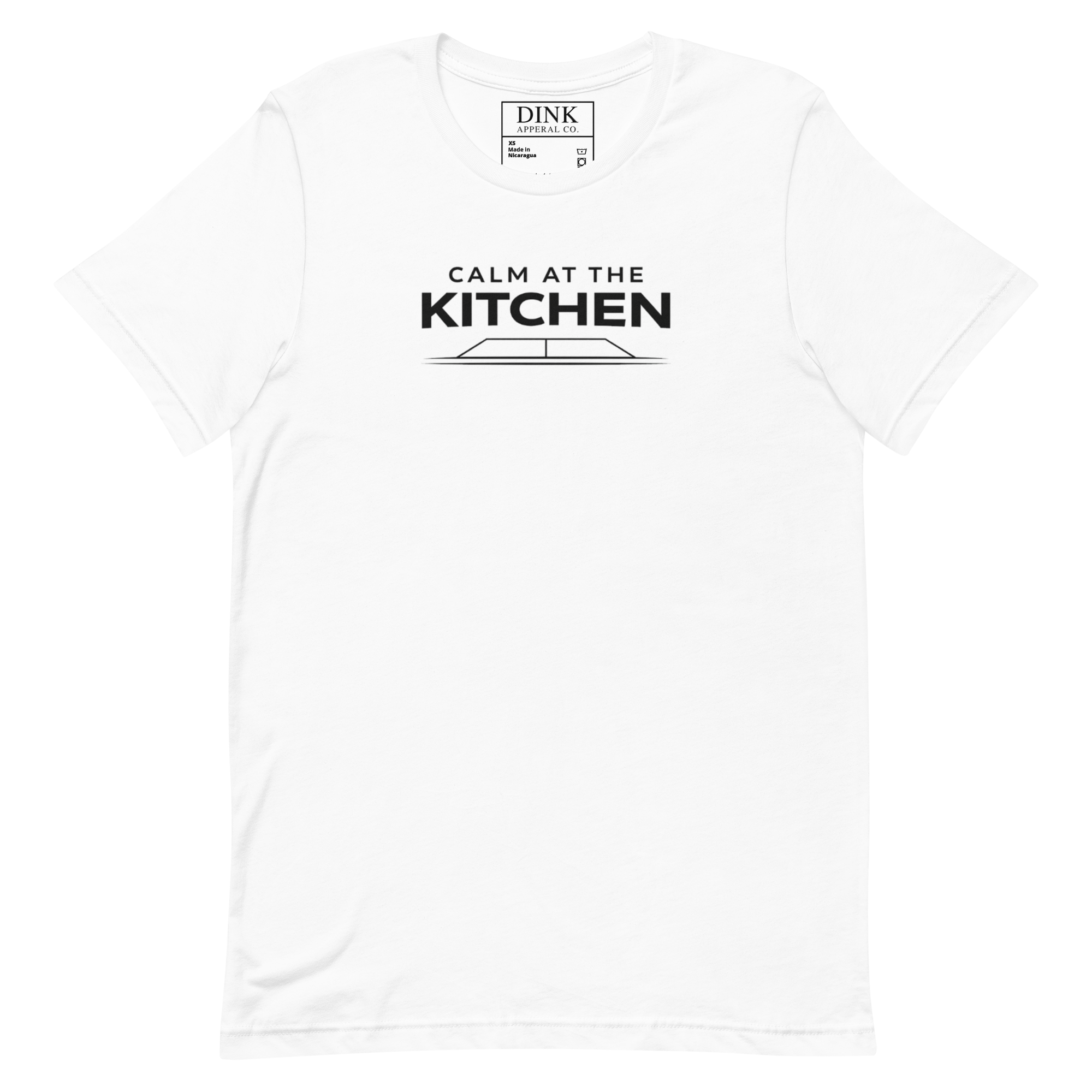 Calm at the Kitchen Tee — Cool Under Pressure, Always